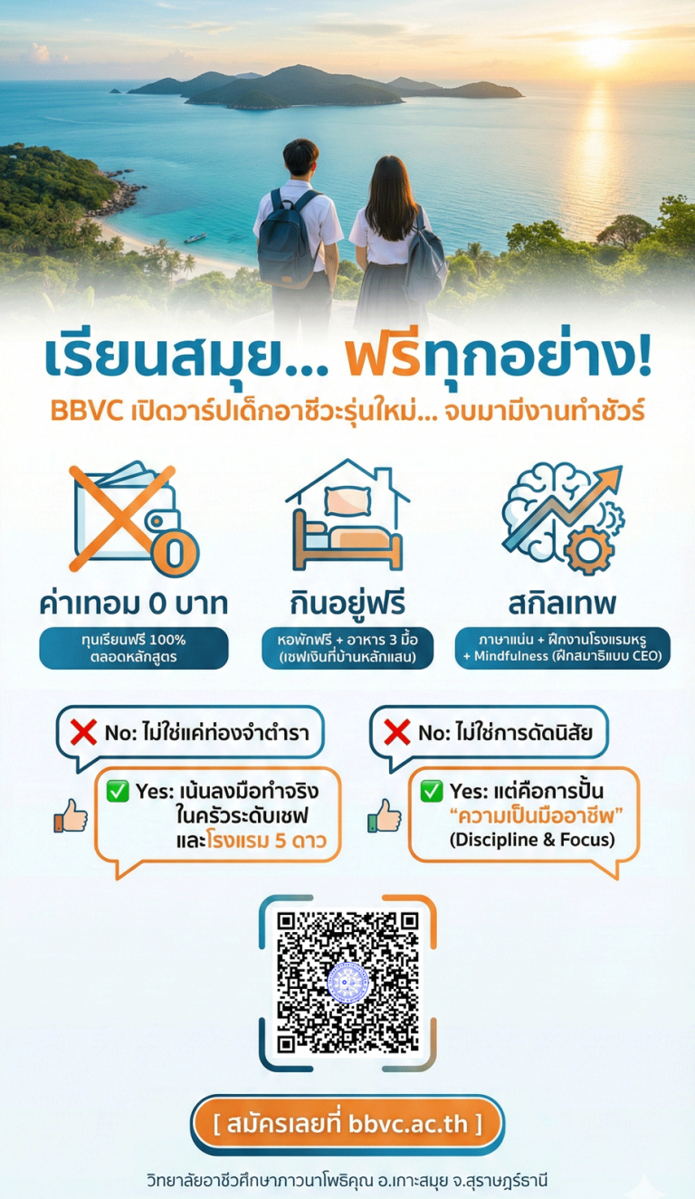 สมัครเรียน ปวช.